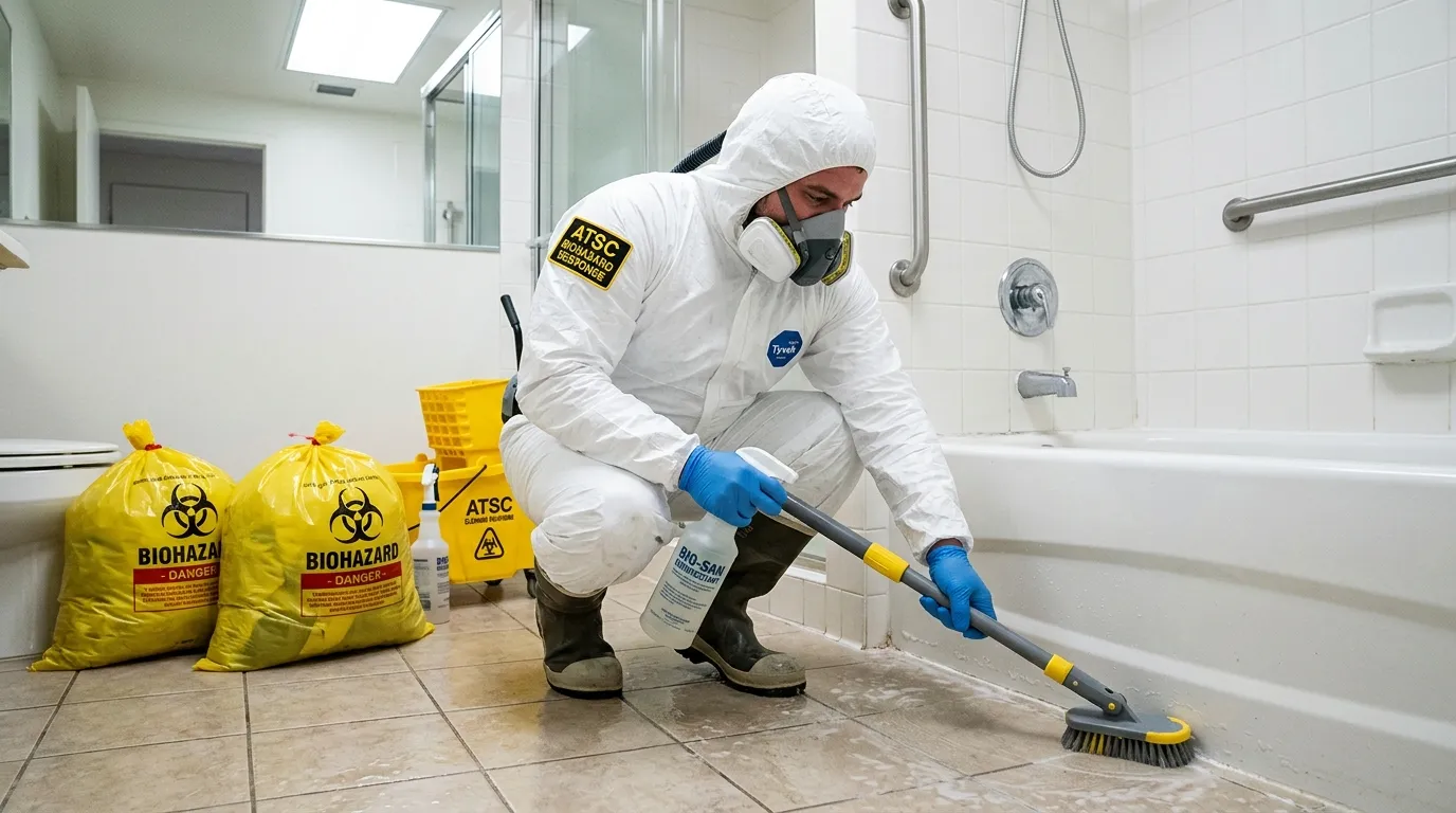 Decontamination equipment deployed for Blood Cleanup in Apollo Beach